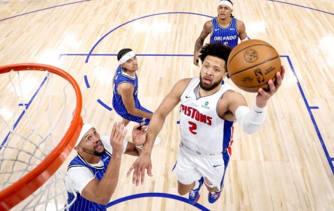 开云团队-NBA-康宁汉姆32+12哈里斯30+9 活塞4-3逆转魔术